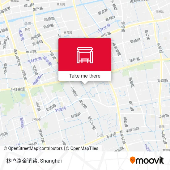 林鸣路金谊路 map