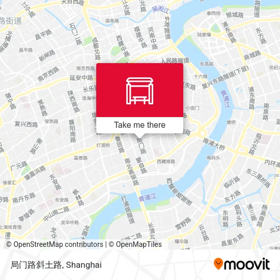 局门路斜土路 map