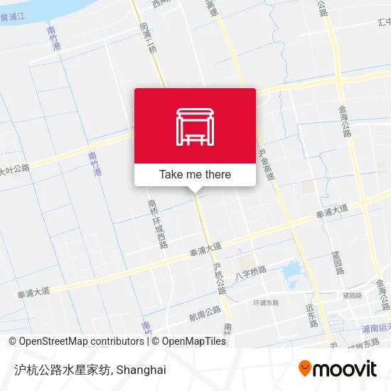 沪杭公路水星家纺 map