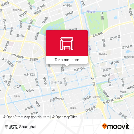 申波路 map