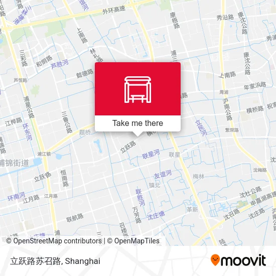 立跃路苏召路 map