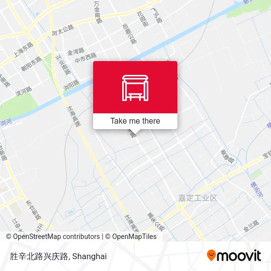 胜辛北路兴庆路 map