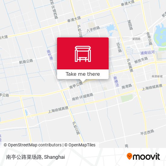南亭公路菜场路 map