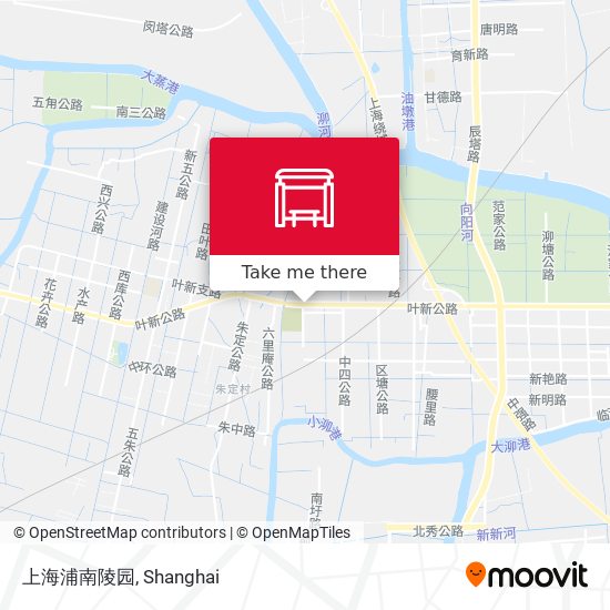 上海浦南陵园 map