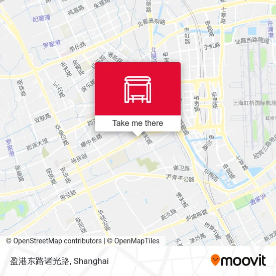 盈港东路诸光路 map