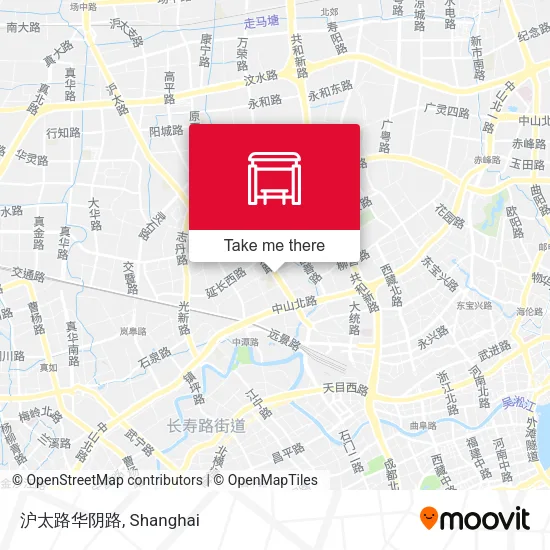 沪太路华阴路 map