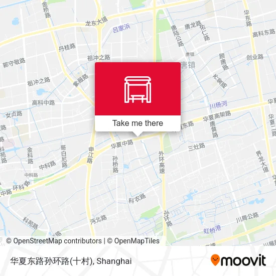 华夏东路孙环路(十村) map