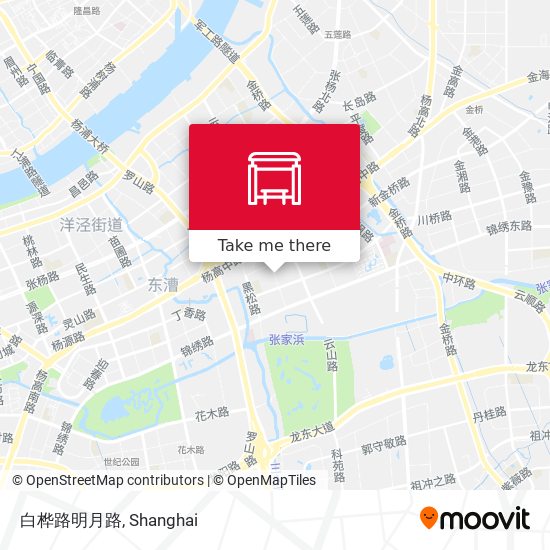 白桦路明月路 map