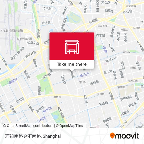 环镇南路金汇南路 map