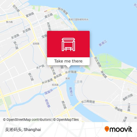 吴淞码头 map