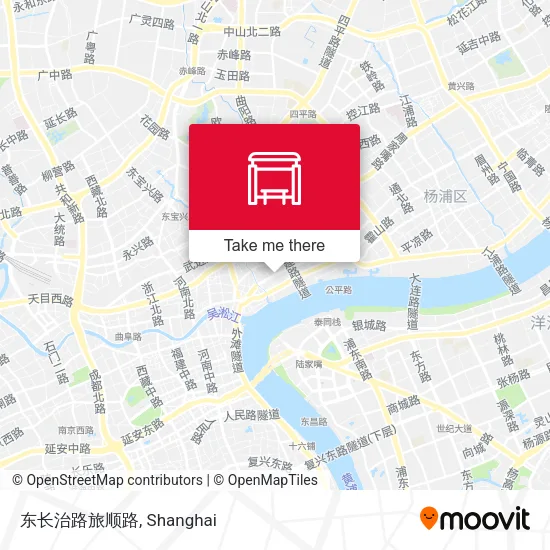 东长治路旅顺路 map