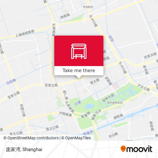 庞家湾 map