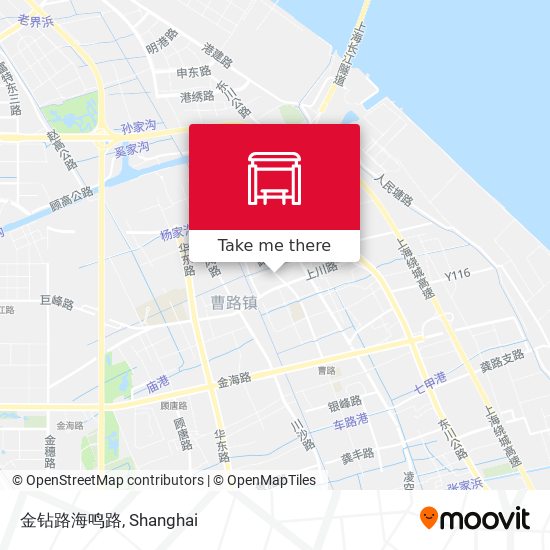 金钻路海鸣路 map