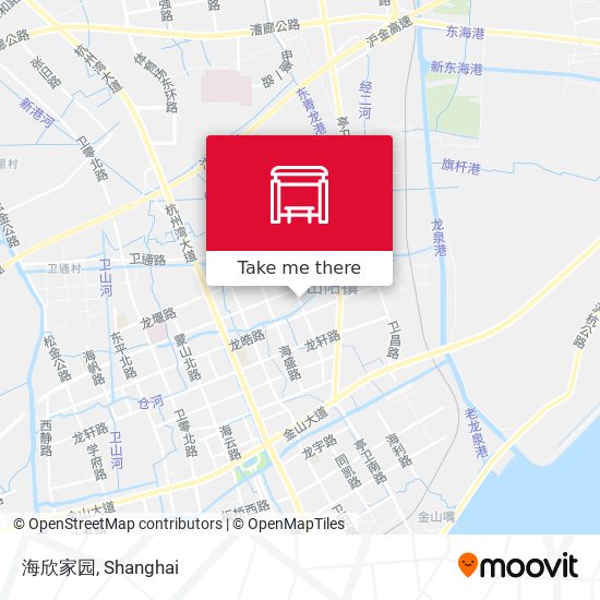 海欣家园 map