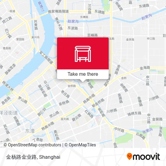 金杨路金业路 map