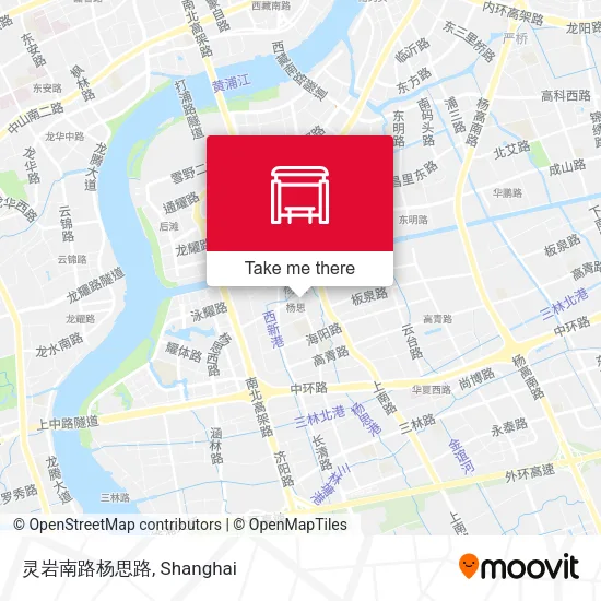 灵岩南路杨思路 map