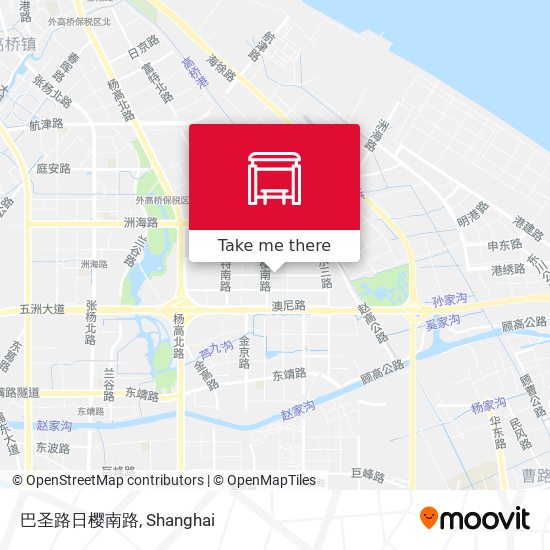 巴圣路日樱南路 map