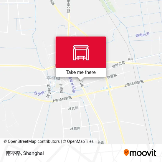 南亭路 map