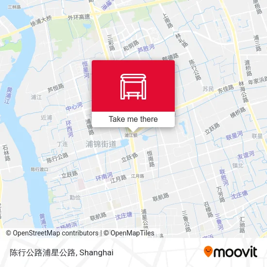 陈行公路浦星公路 map