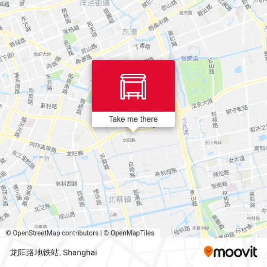 龙阳路地铁站 map