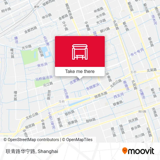 联青路华宁路 map