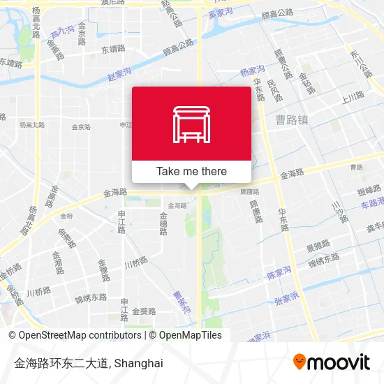 金海路环东二大道 map