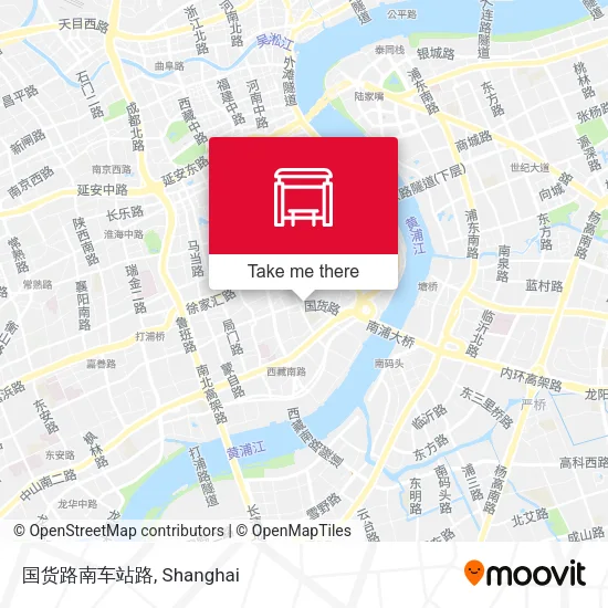 国货路南车站路 map