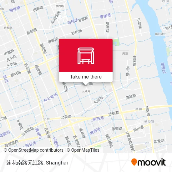 莲花南路元江路 map