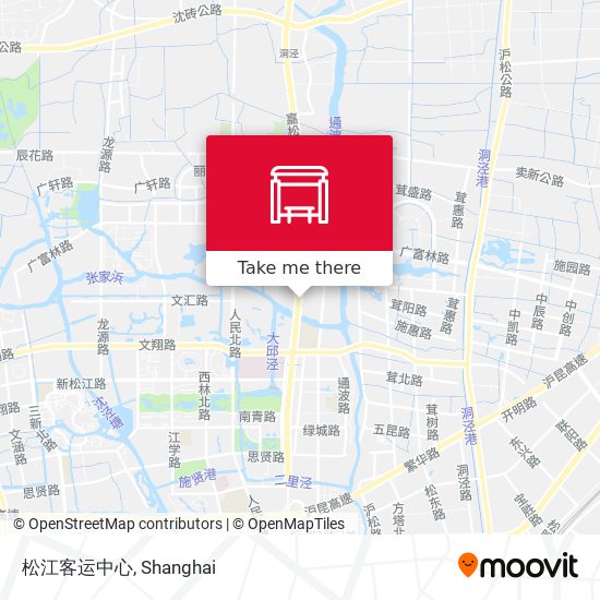 松江客运中心 map