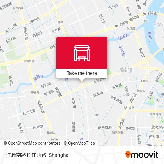 江杨南路长江西路 map