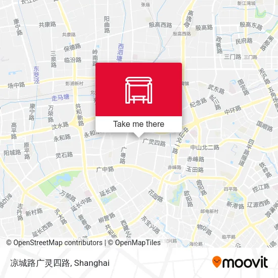 凉城路广灵四路 map