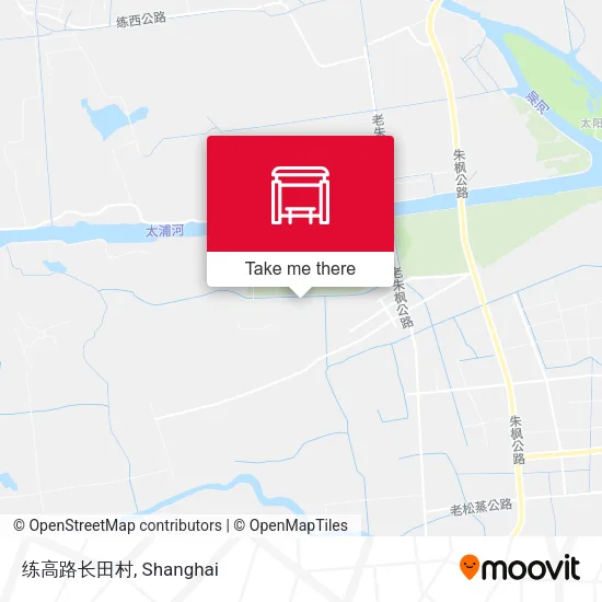 练高路长田村 map