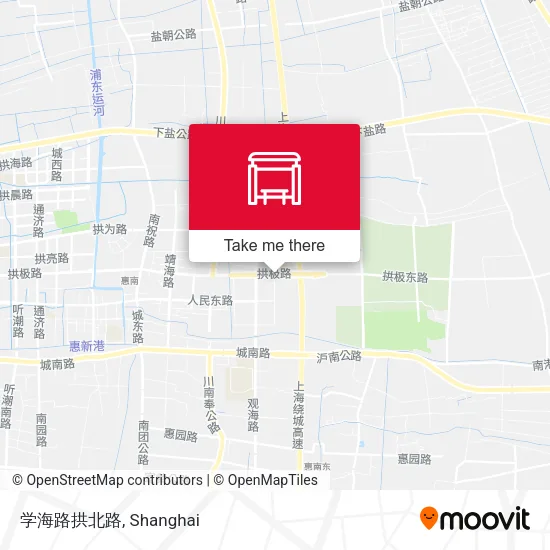 学海路拱北路 map