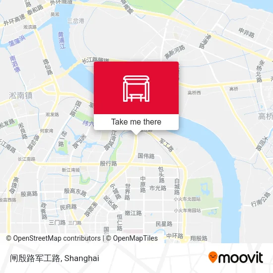闸殷路军工路 map