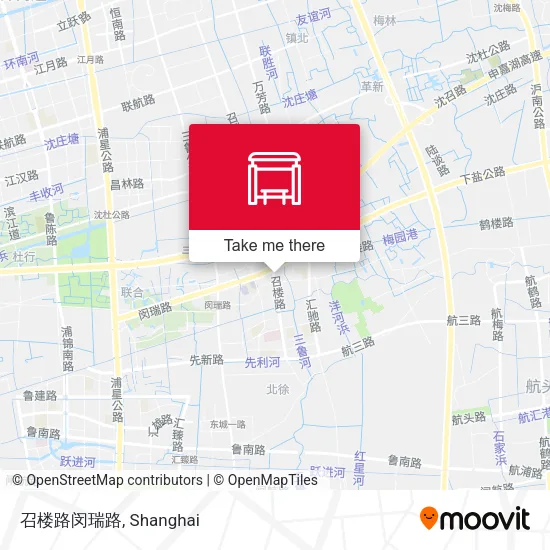 召楼路闵瑞路 map