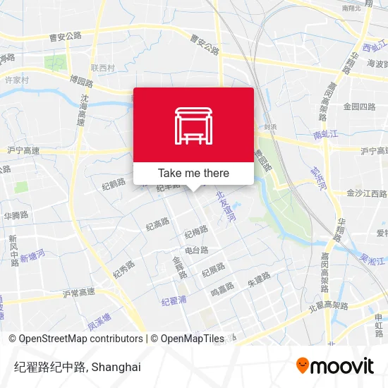 纪翟路纪中路 map
