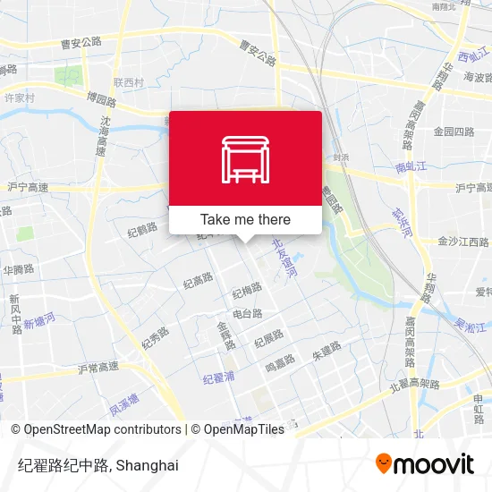 纪翟路纪中路 map