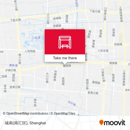 城南(南汇区) map