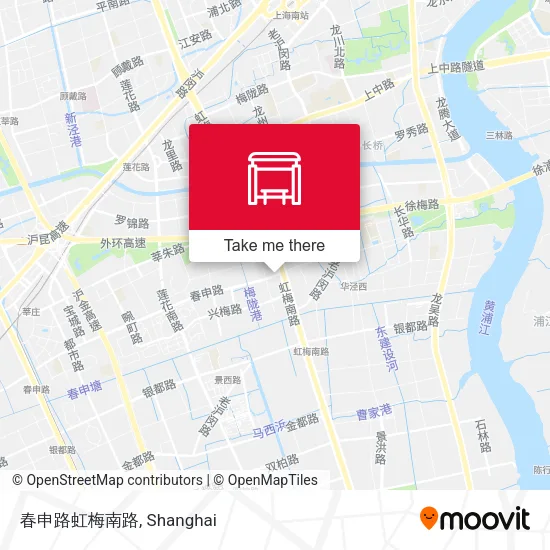 春申路虹梅南路 map