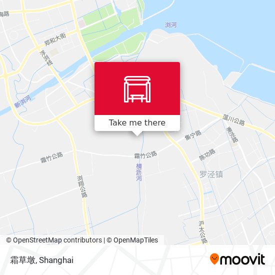 霜草墩 map