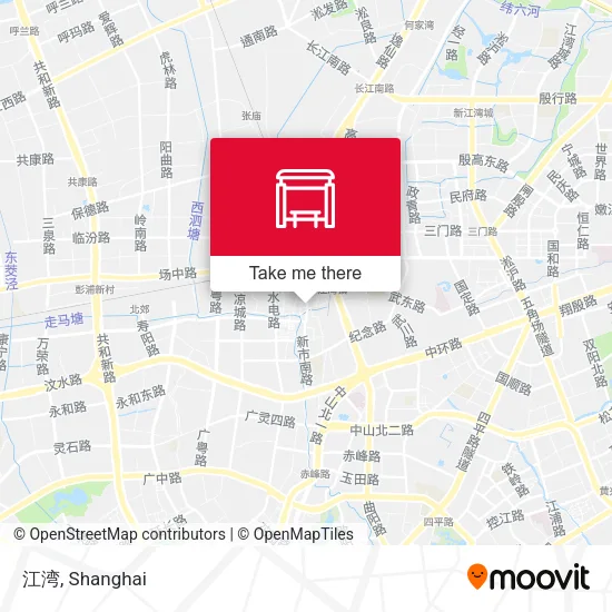 江湾 map