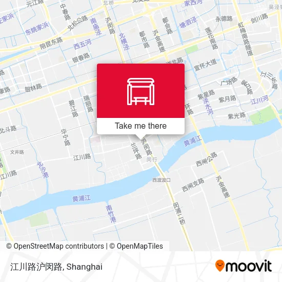 江川路沪闵路 map