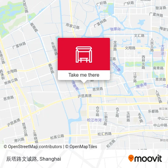 辰塔路文诚路 map