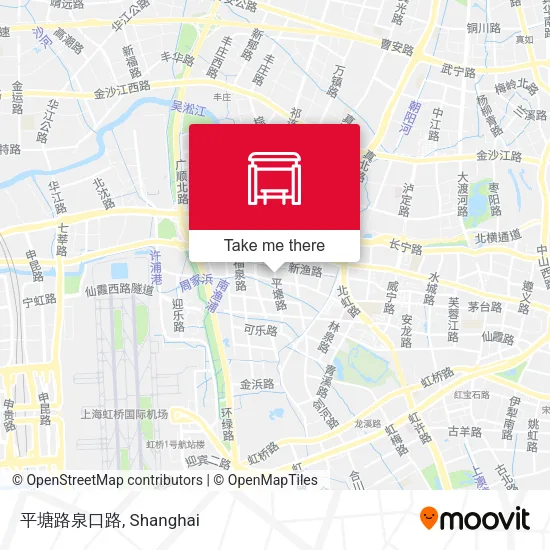 平塘路泉口路 map