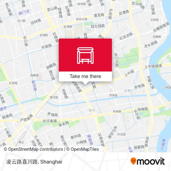 凌云路嘉川路 map
