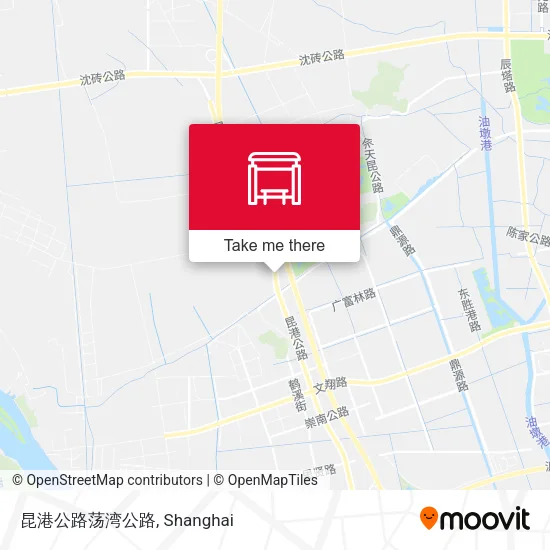昆港公路荡湾公路 map