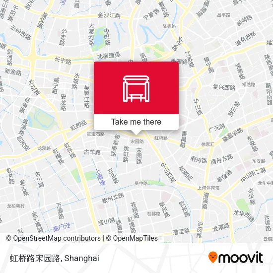 虹桥路宋园路 map