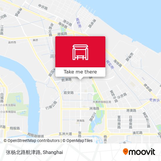 张杨北路航津路 map