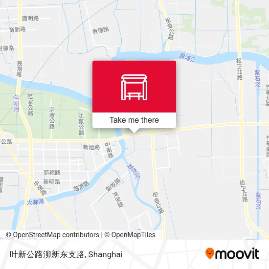 叶新公路泖新东支路 map