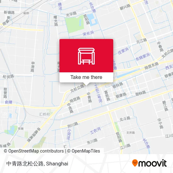中青路北松公路 map